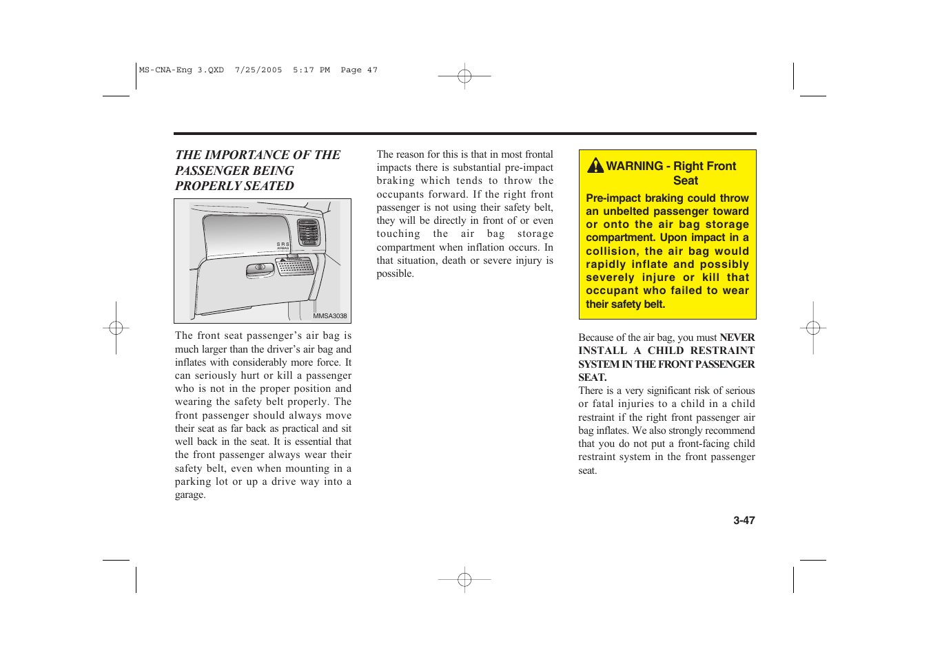 KIA Magentis 2006 User Manual | Page 56 / 225