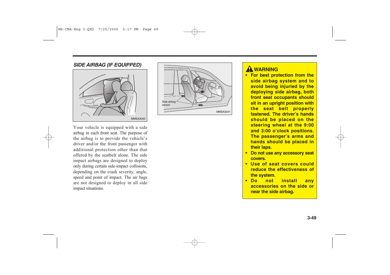 KIA Magentis 2006 User Manual | Page 58 / 225