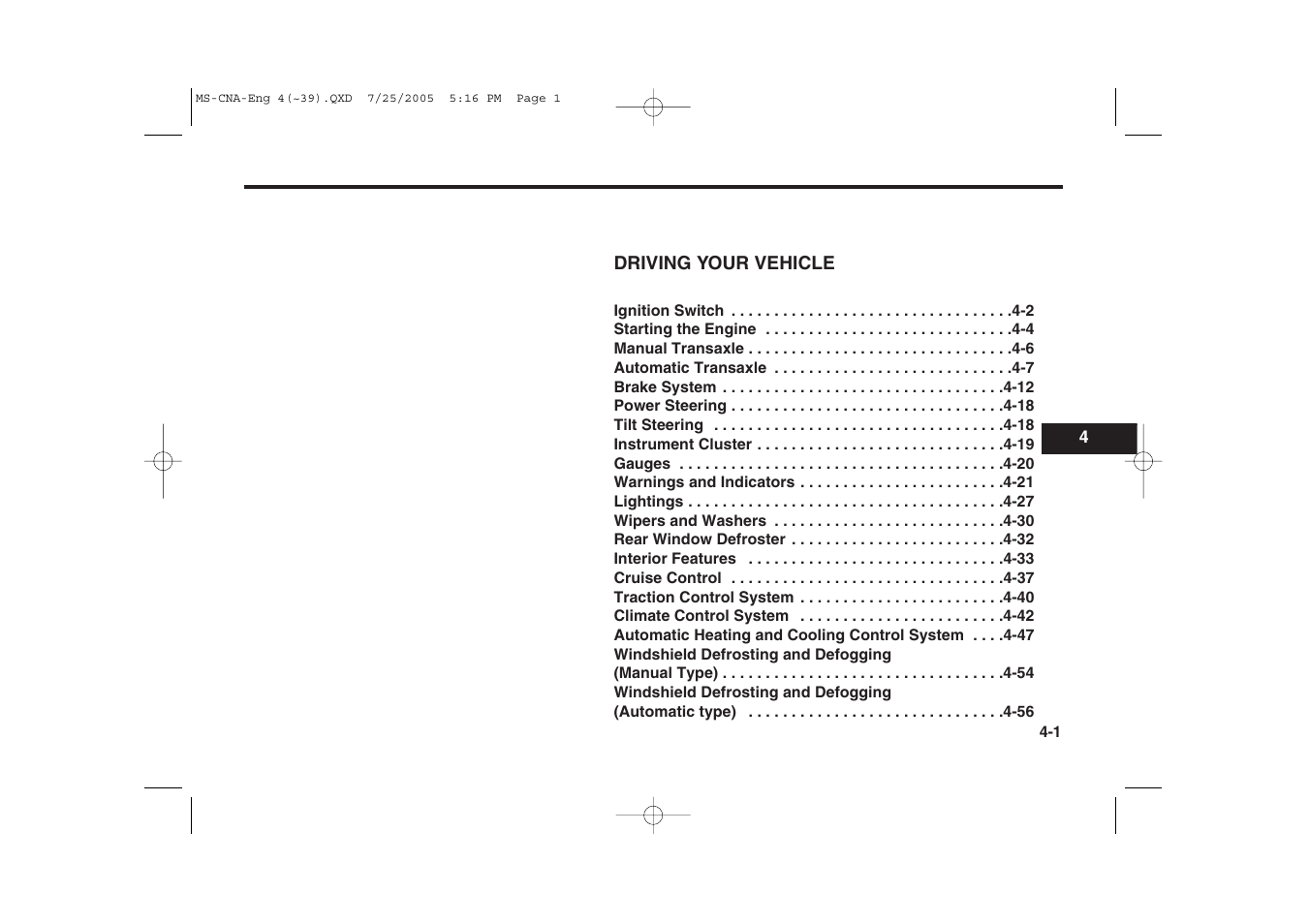 KIA Magentis 2006 User Manual | Page 80 / 225