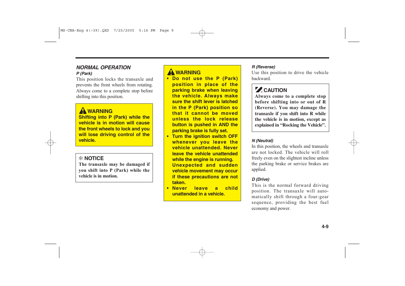 KIA Magentis 2006 User Manual | Page 88 / 225