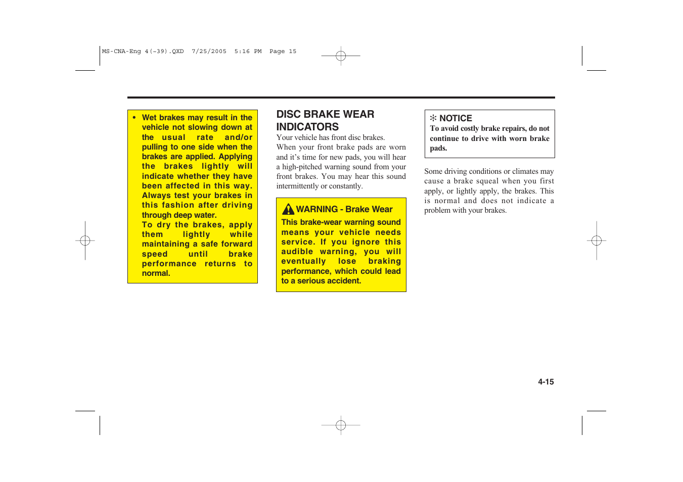 KIA Magentis 2006 User Manual | Page 94 / 225