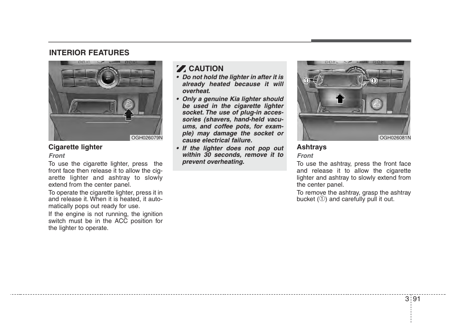 KIA Amanti 2008 User Manual | Page 101 / 283