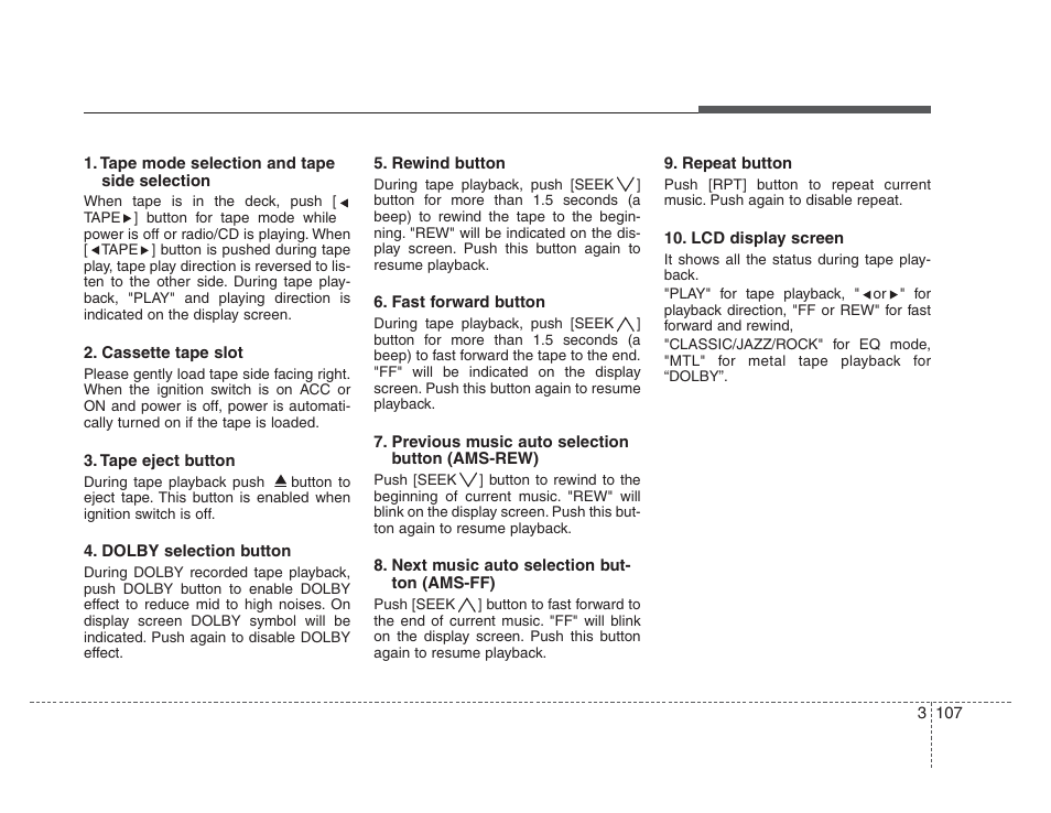 KIA Amanti 2008 User Manual | Page 117 / 283