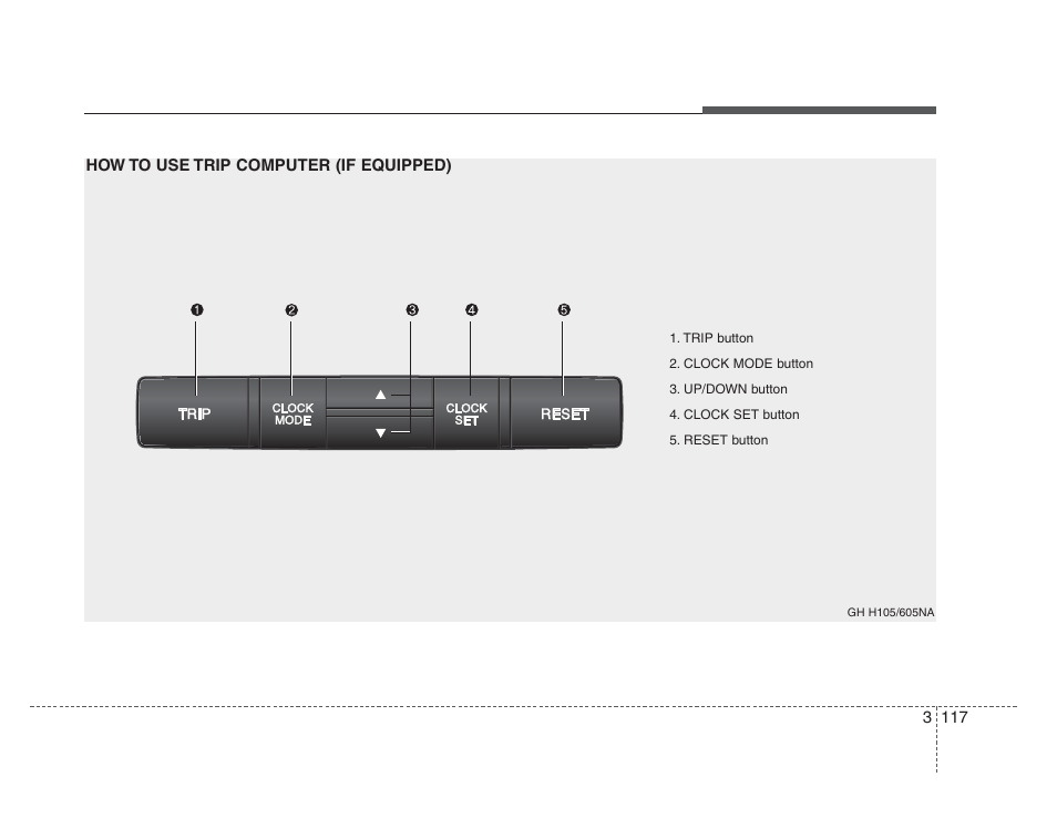 Knowing your vehicle | KIA Amanti 2008 User Manual | Page 127 / 283