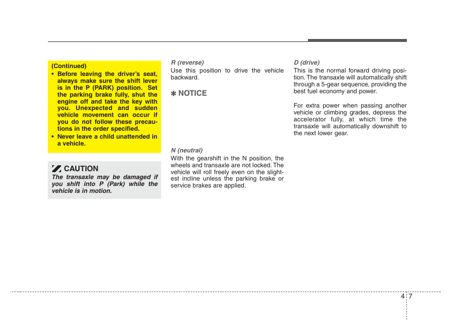 KIA Amanti 2008 User Manual | Page 138 / 283