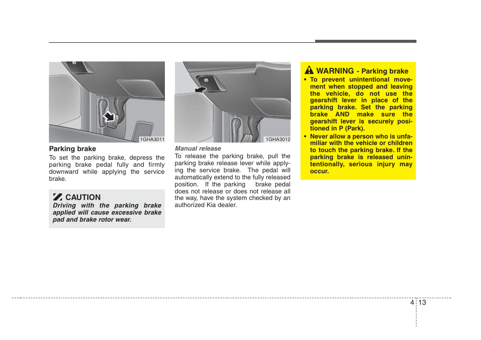 Driving your vehicle | KIA Amanti 2008 User Manual | Page 144 / 283