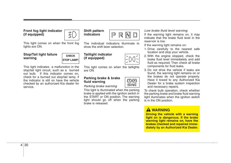 KIA Amanti 2008 User Manual | Page 161 / 283