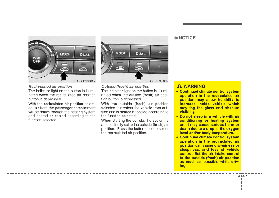 Driving your vehicle | KIA Amanti 2008 User Manual | Page 178 / 283