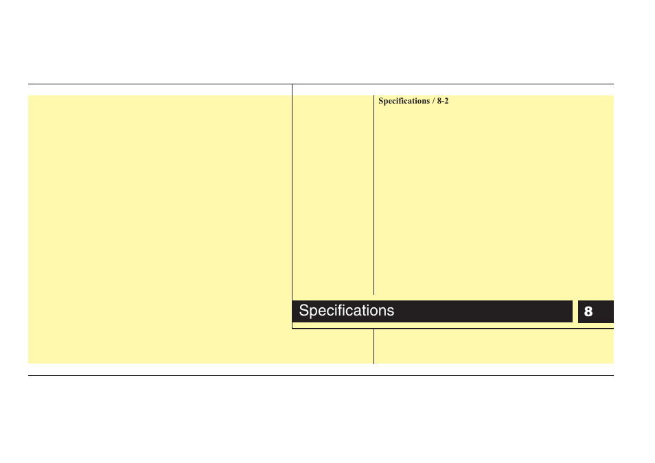 Specifications | KIA Amanti 2008 User Manual | Page 277 / 283