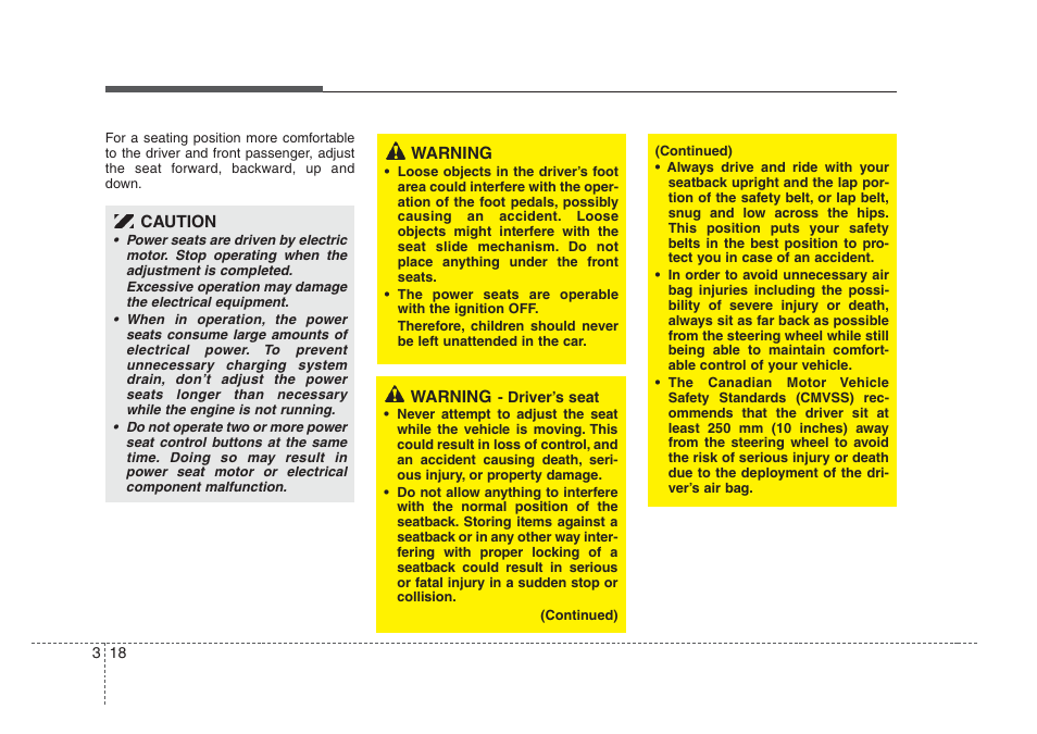 KIA Amanti 2008 User Manual | Page 28 / 283