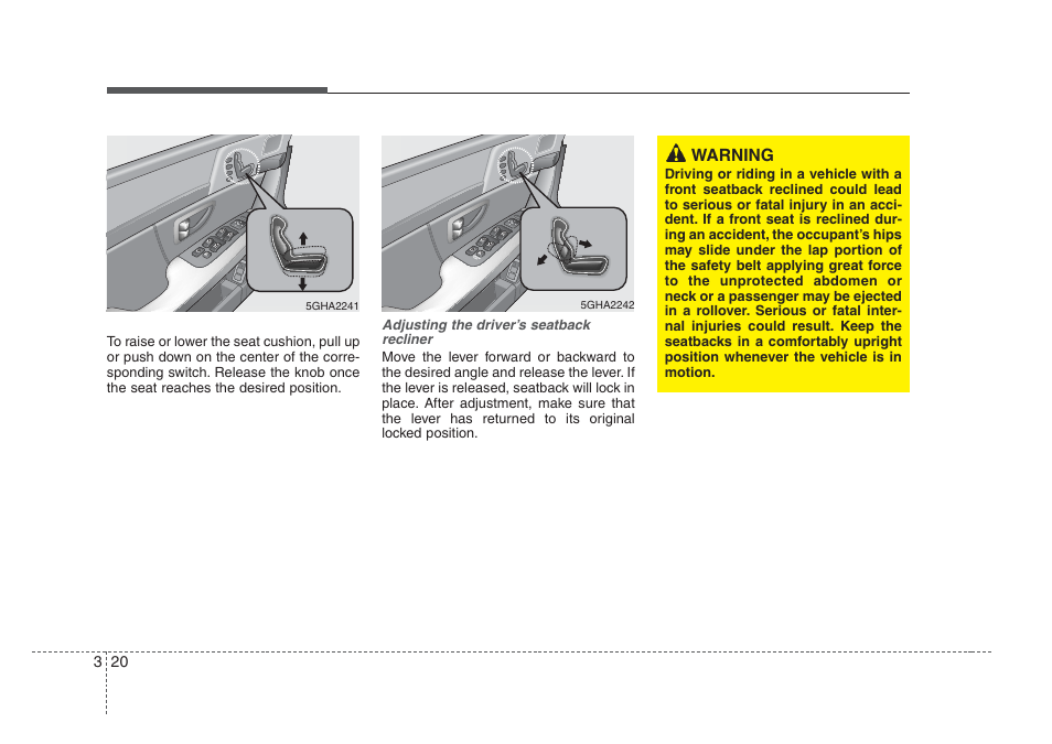 Knowing your vehicle | KIA Amanti 2008 User Manual | Page 30 / 283