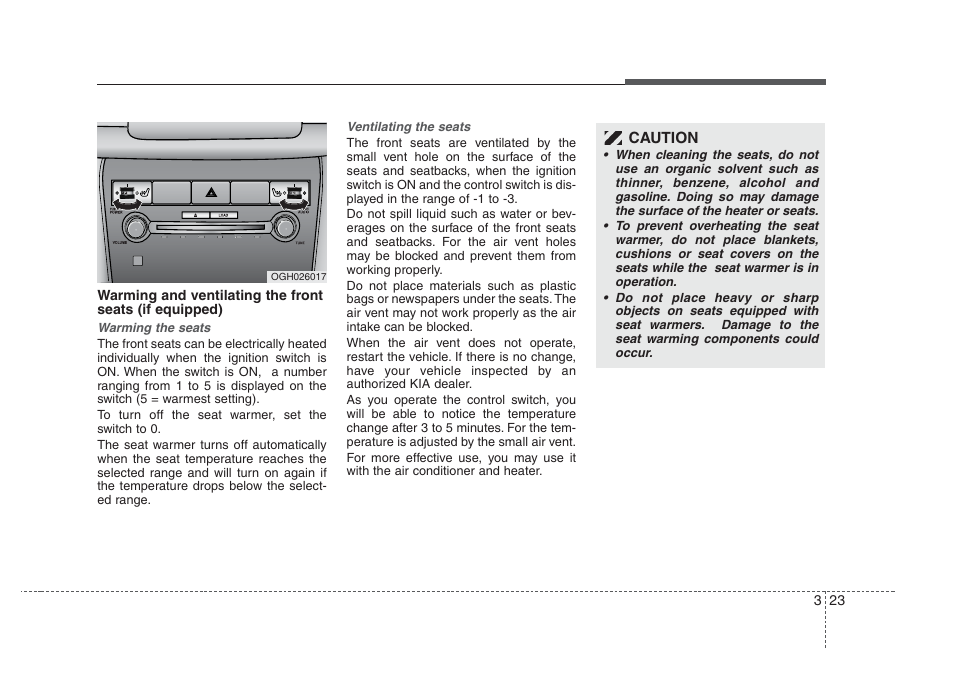 Knowing your vehicle | KIA Amanti 2008 User Manual | Page 33 / 283