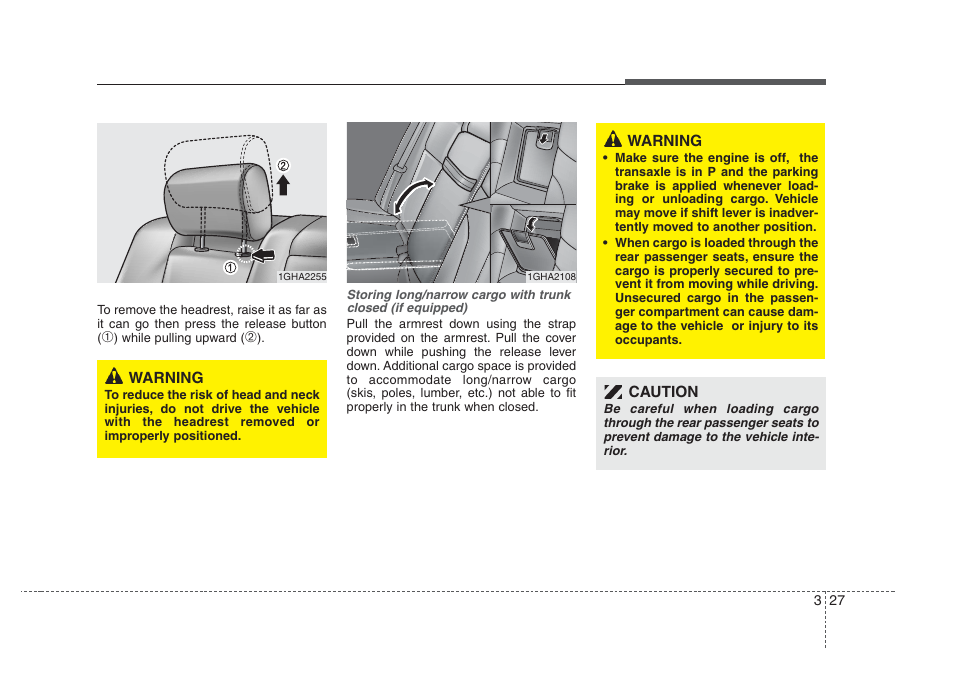 KIA Amanti 2008 User Manual | Page 37 / 283