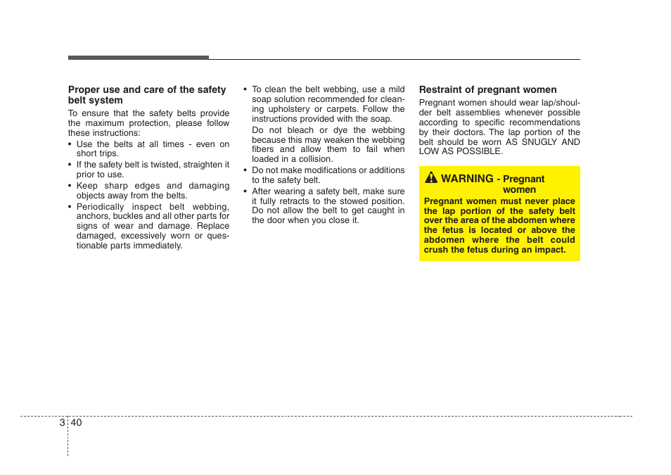 KIA Amanti 2008 User Manual | Page 50 / 283