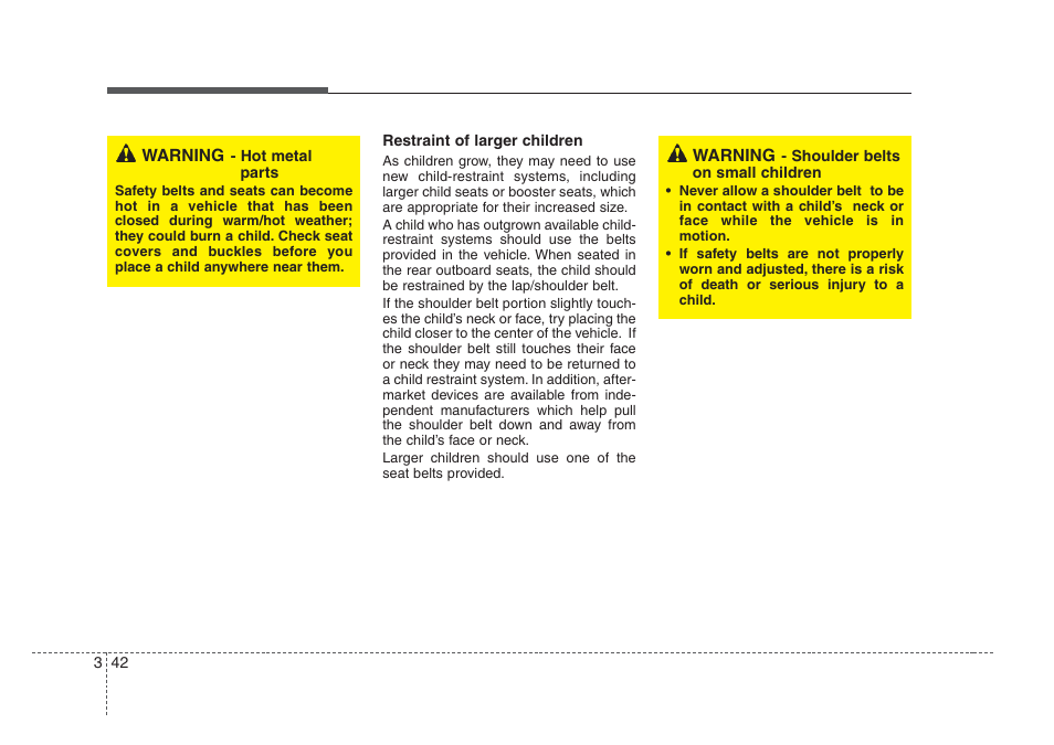 KIA Amanti 2008 User Manual | Page 52 / 283