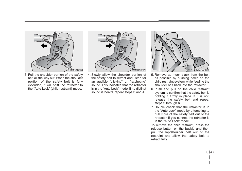 Knowing your vehicle | KIA Amanti 2008 User Manual | Page 57 / 283