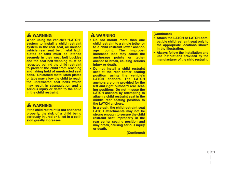 KIA Amanti 2008 User Manual | Page 61 / 283