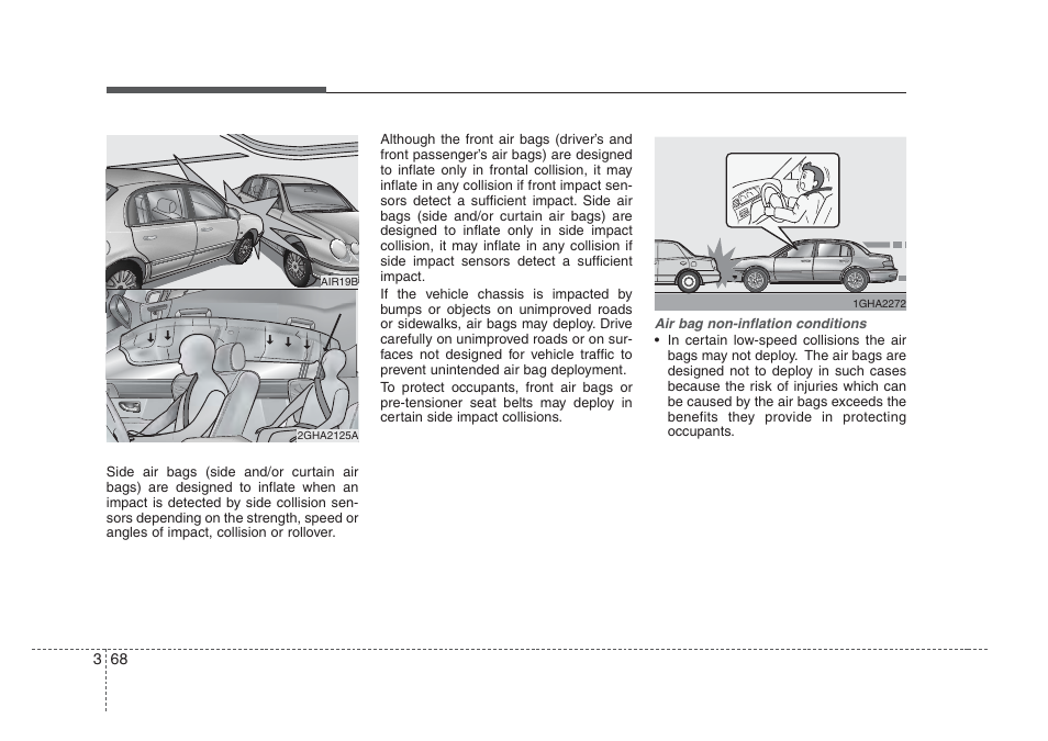 Knowing your vehicle | KIA Amanti 2008 User Manual | Page 78 / 283