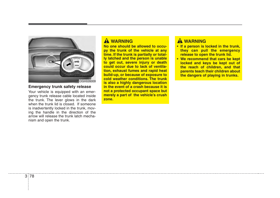 KIA Amanti 2008 User Manual | Page 88 / 283