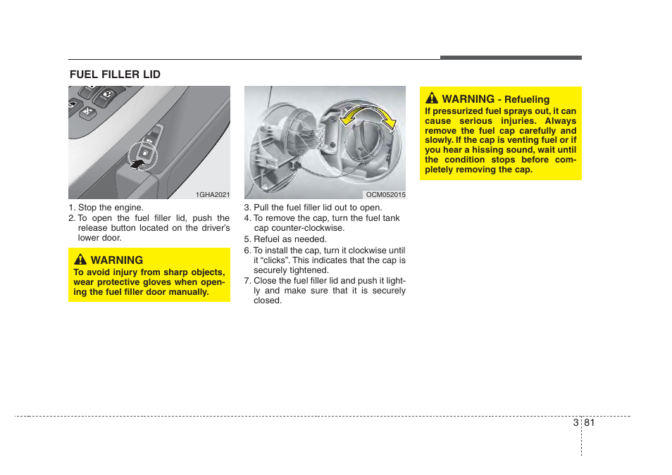 KIA Amanti 2008 User Manual | Page 91 / 283