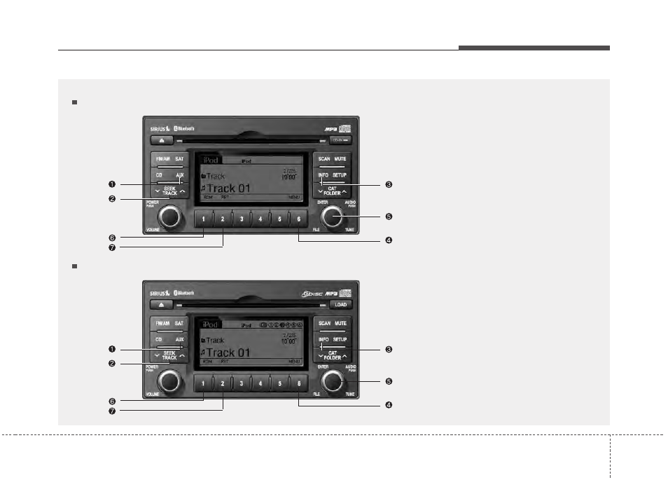 Features of your vehicle | KIA Sedona 2014 User Manual | Page 222 / 382