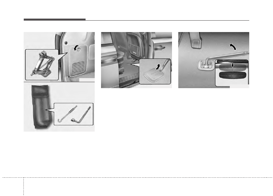 What to do in an emergency | KIA Sedona 2014 User Manual | Page 304 / 382