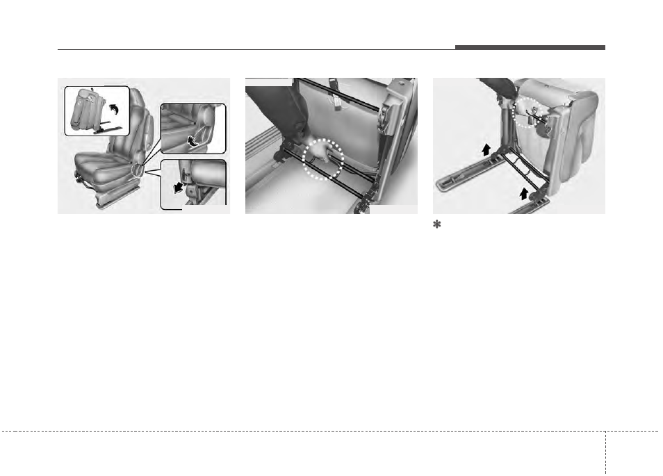 Features of your vehicle | KIA Sedona 2014 User Manual | Page 62 / 382