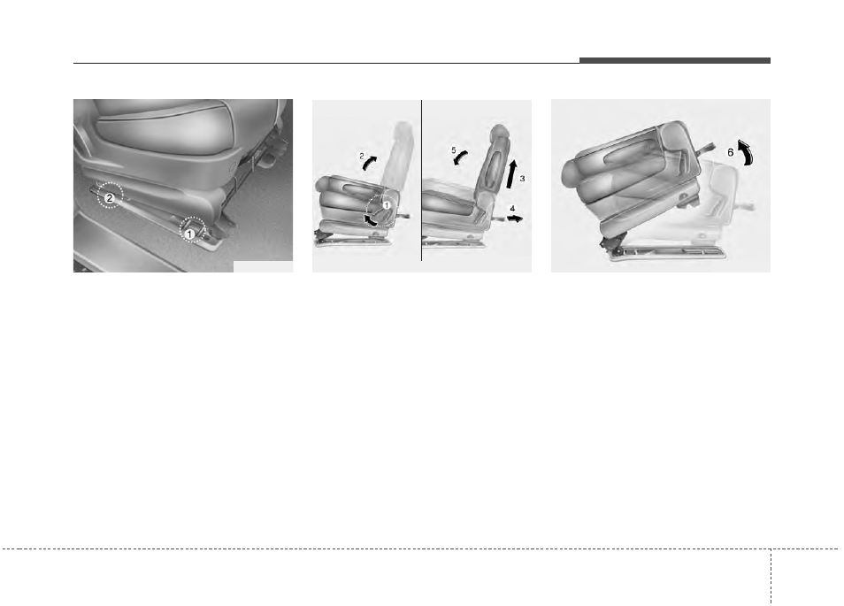 Features of your vehicle | KIA Sedona 2014 User Manual | Page 64 / 382