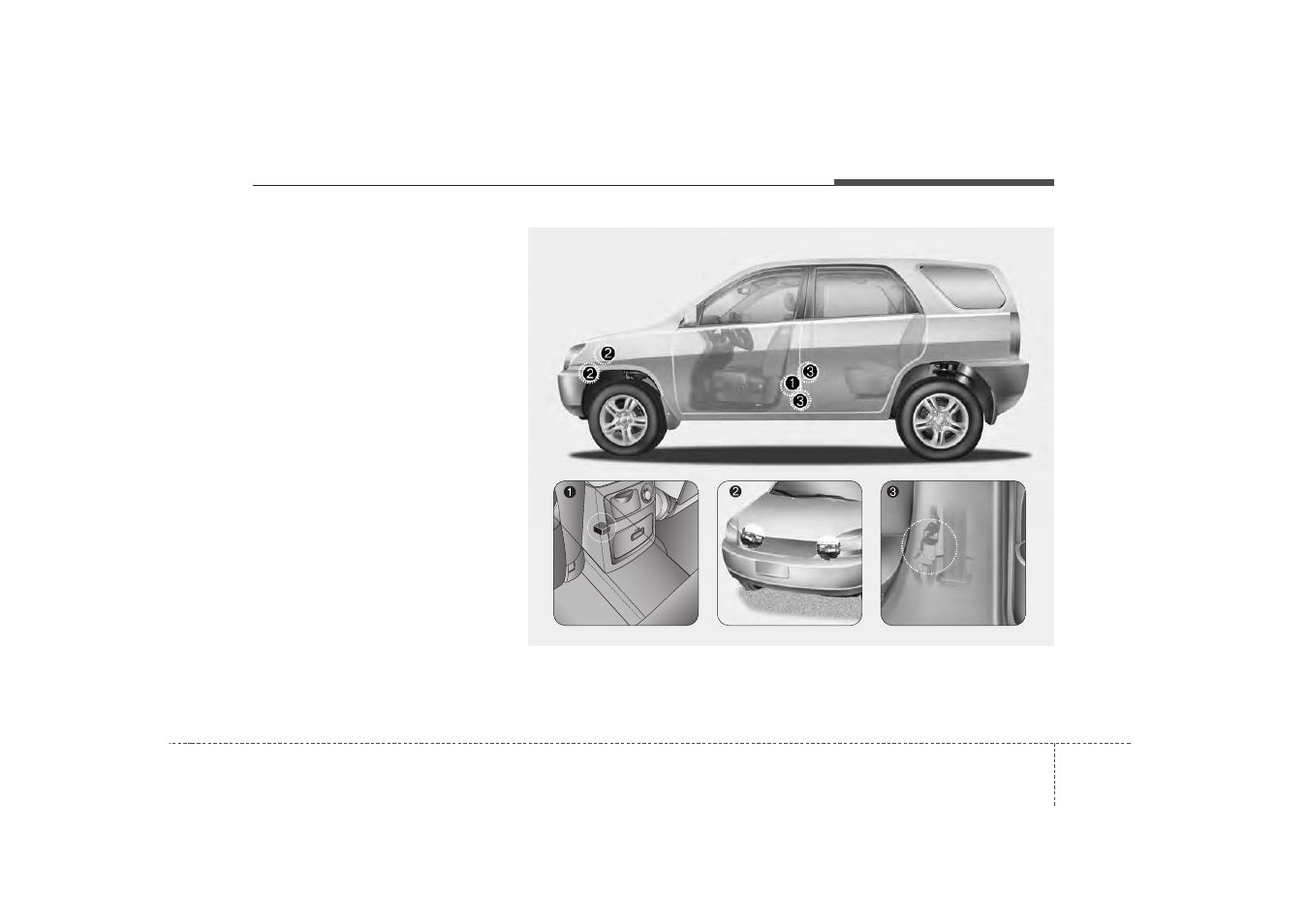 KIA Sorento 2007 User Manual | Page 68 / 325