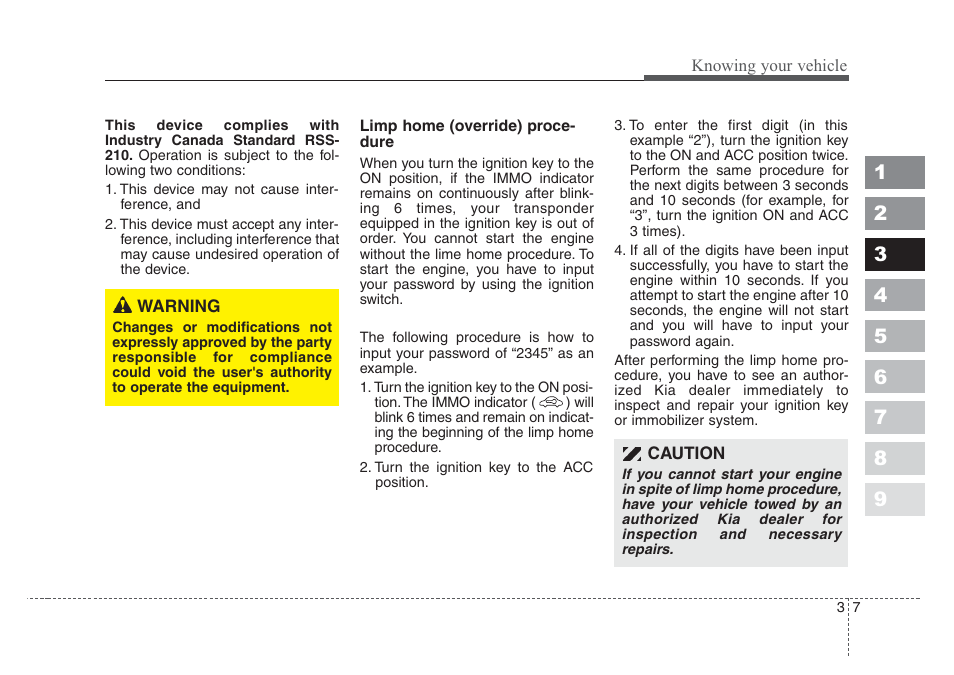 KIA Spectra_Spectra5 2008 User Manual | Page 17 / 298