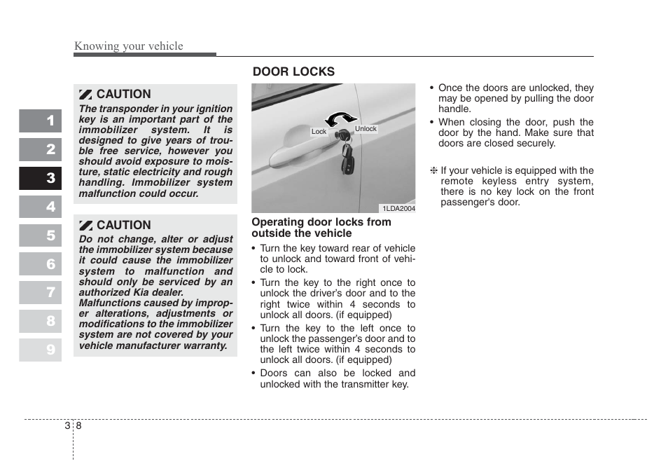 KIA Spectra_Spectra5 2008 User Manual | Page 18 / 298