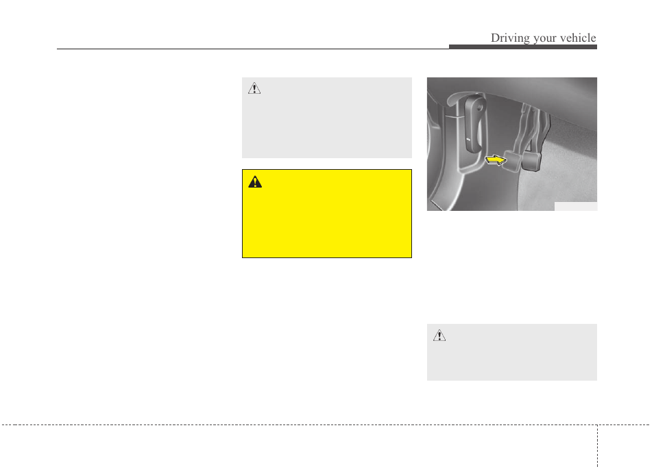 Driving your vehicle | KIA Rondo 2010 User Manual | Page 212 / 338