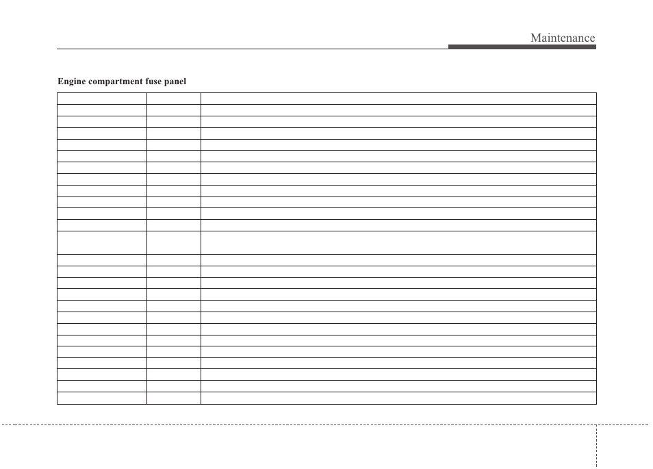 Maintenance | KIA Rondo 2010 User Manual | Page 317 / 338