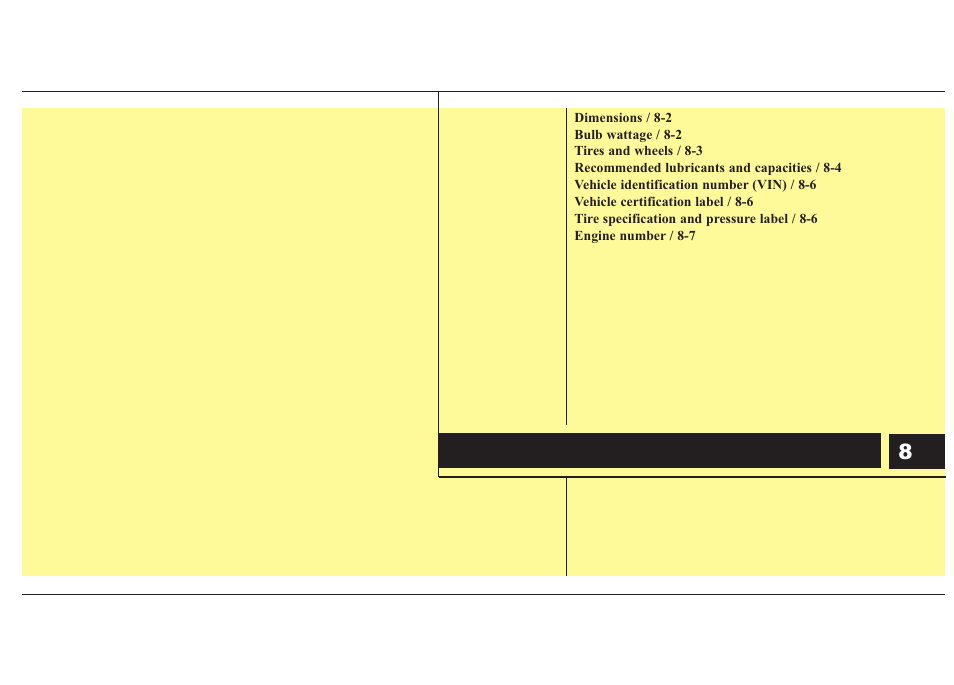 Un (can) eng 8, Specifications & consumer information | KIA Rondo 2010 User Manual | Page 328 / 338