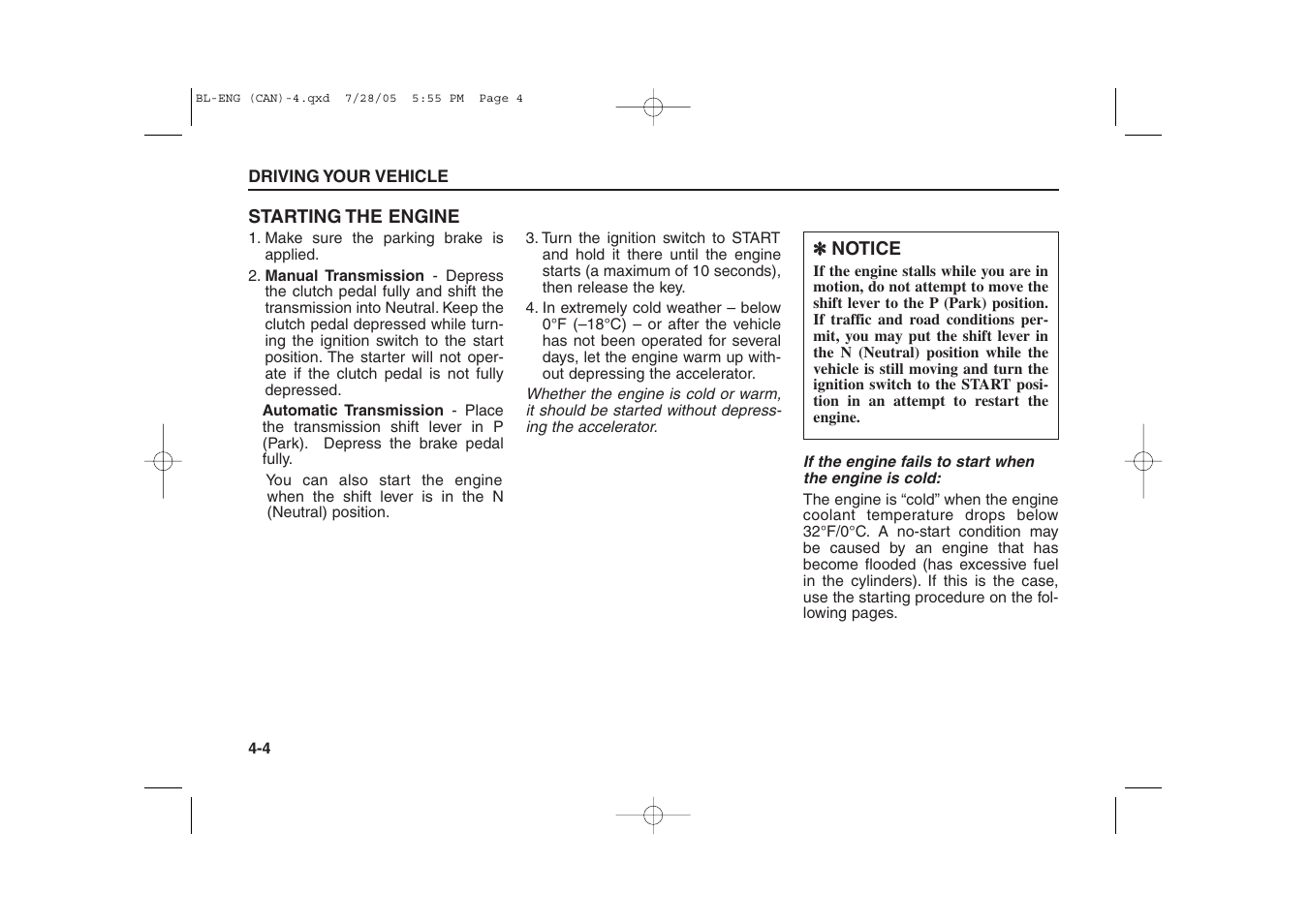 KIA Sorento 2006 User Manual | Page 102 / 312