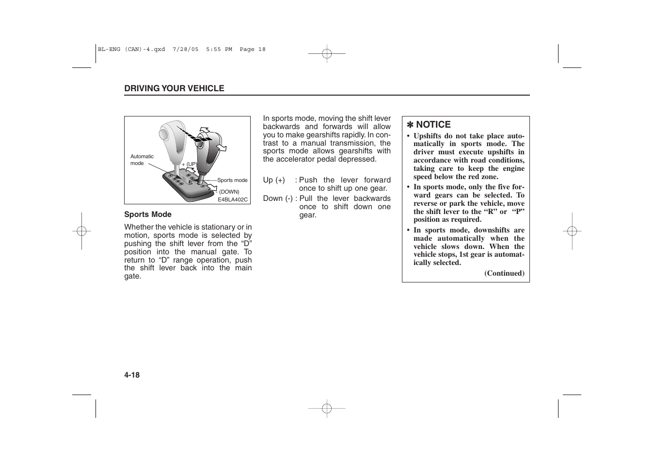 KIA Sorento 2006 User Manual | Page 116 / 312