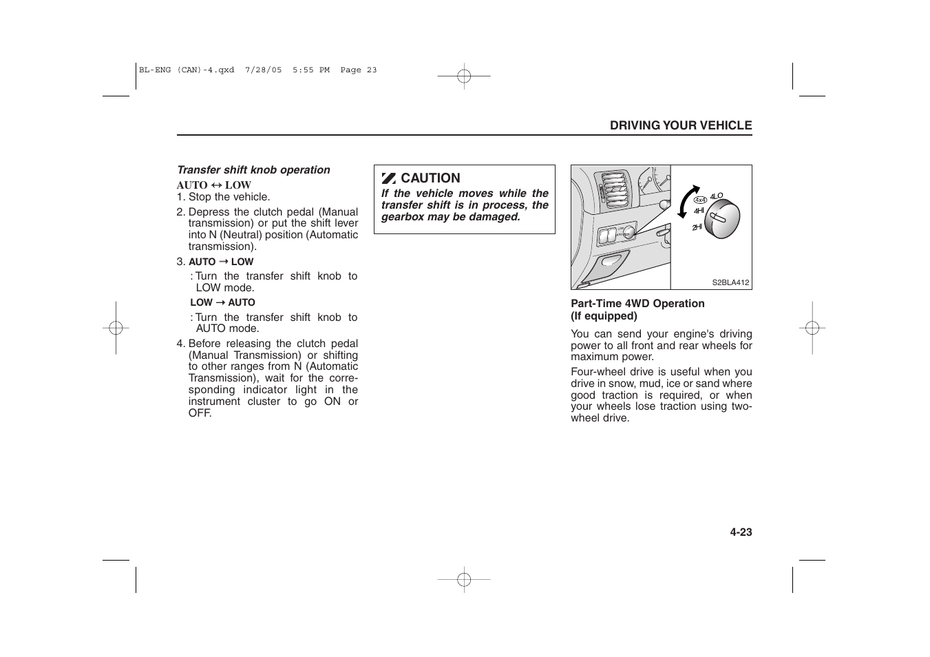 KIA Sorento 2006 User Manual | Page 121 / 312