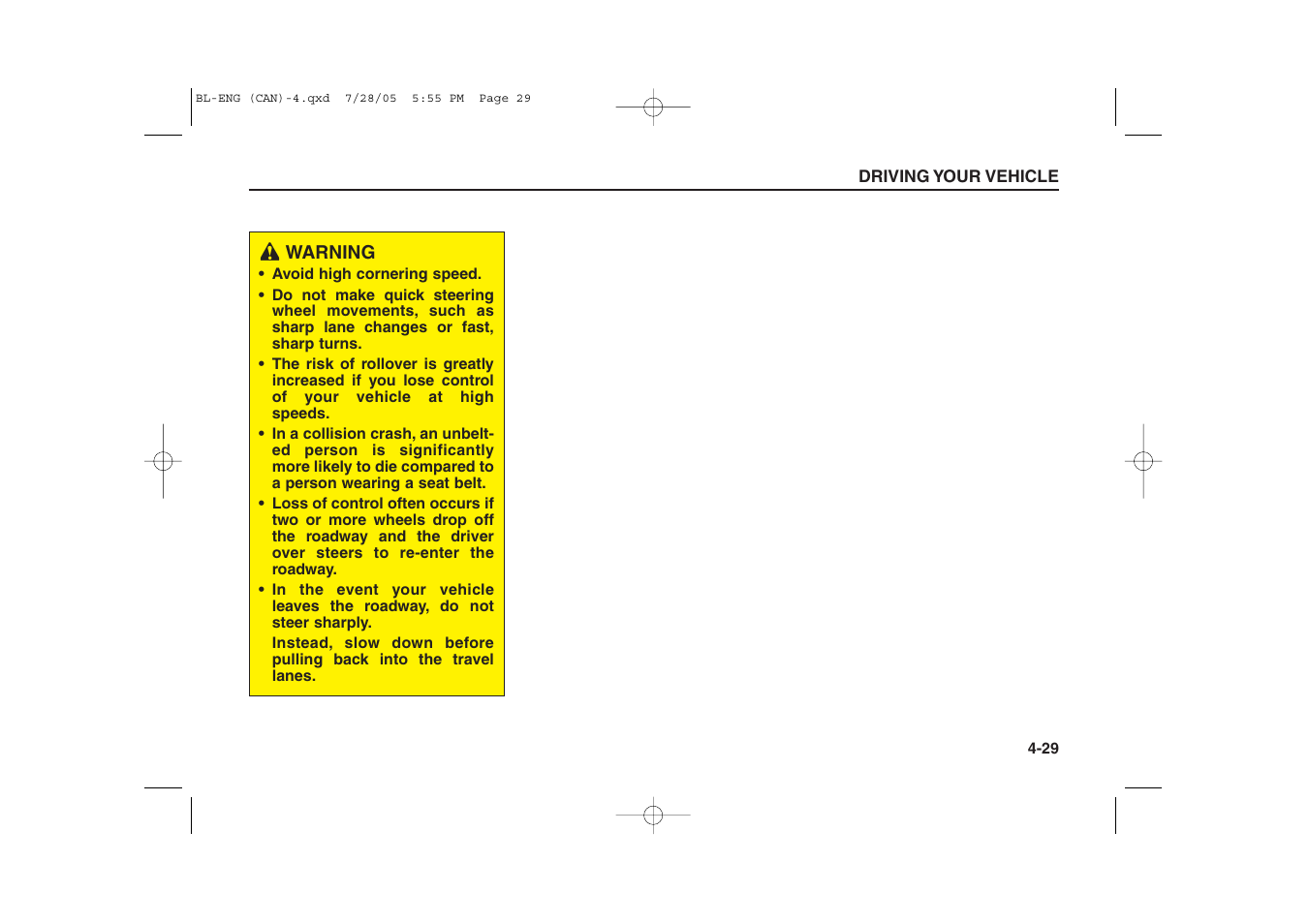 KIA Sorento 2006 User Manual | Page 127 / 312