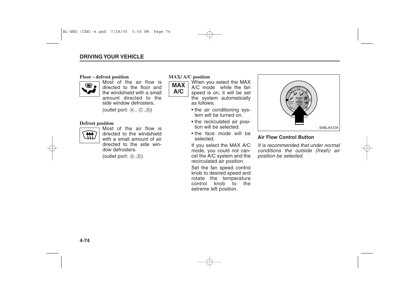 KIA Sorento 2006 User Manual | Page 172 / 312