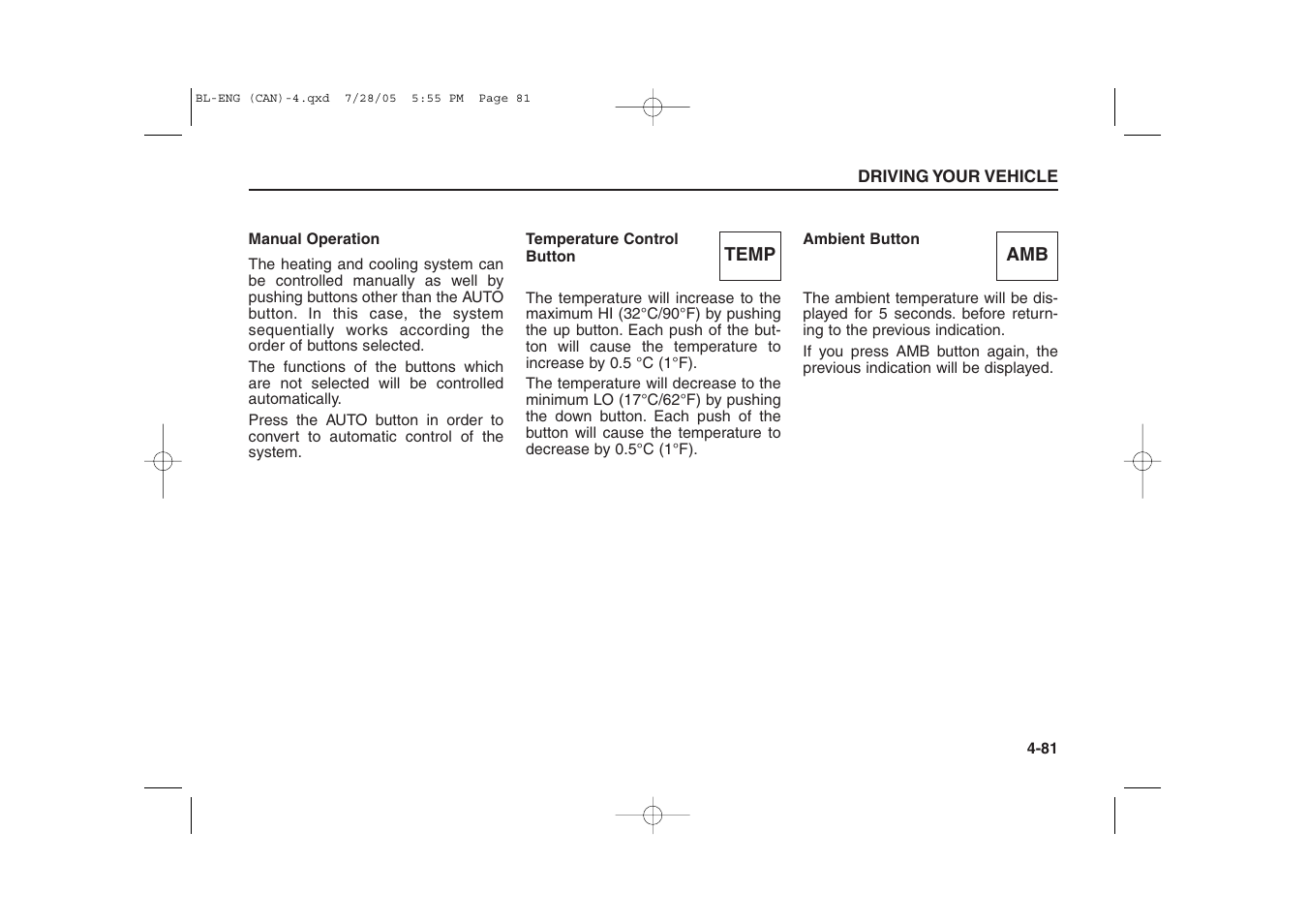 KIA Sorento 2006 User Manual | Page 179 / 312