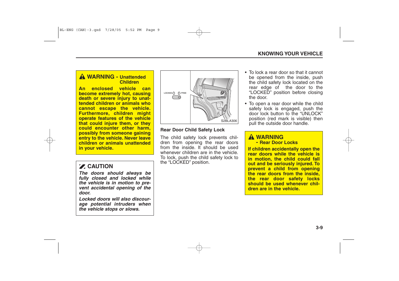 KIA Sorento 2006 User Manual | Page 18 / 312