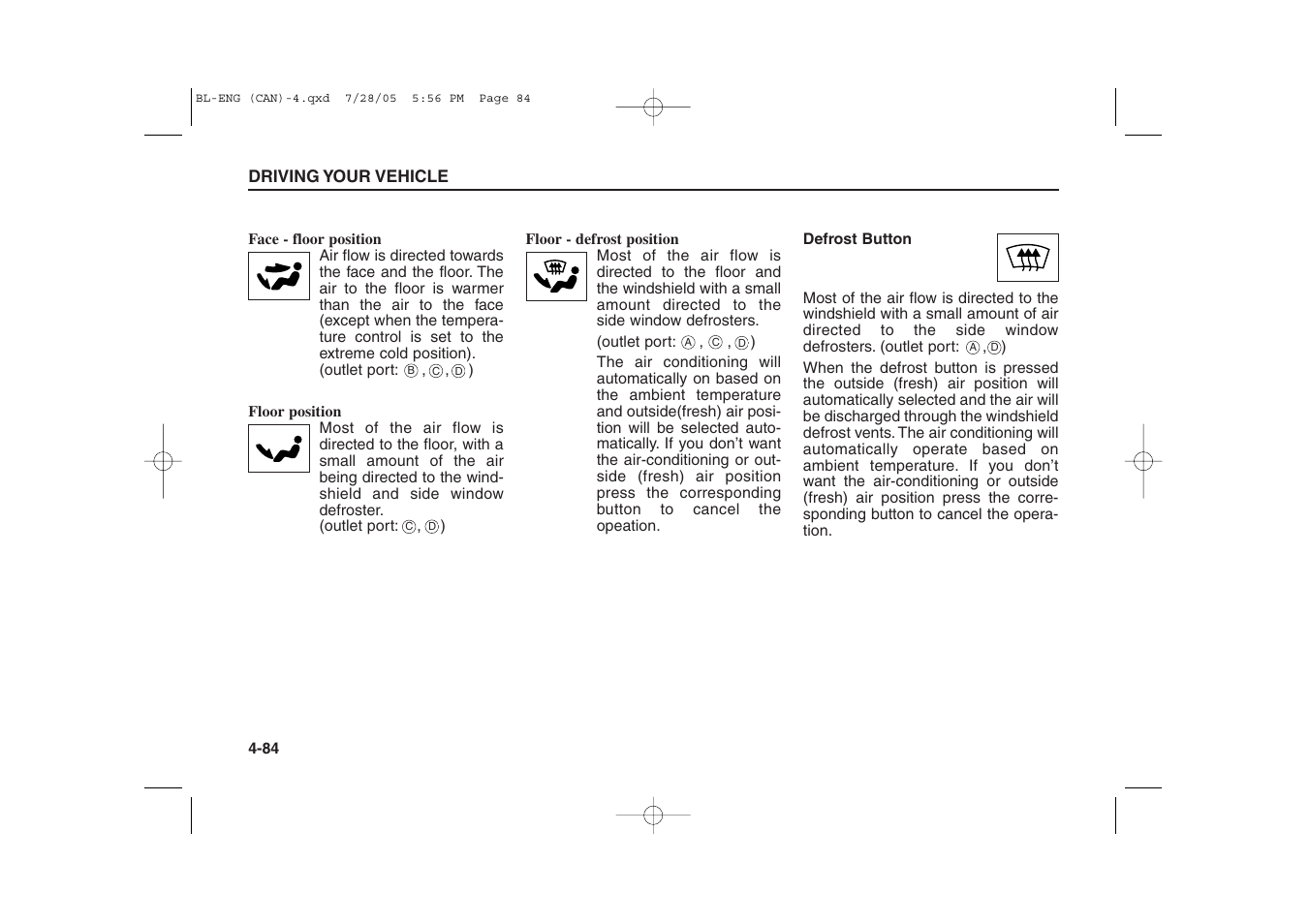 KIA Sorento 2006 User Manual | Page 182 / 312