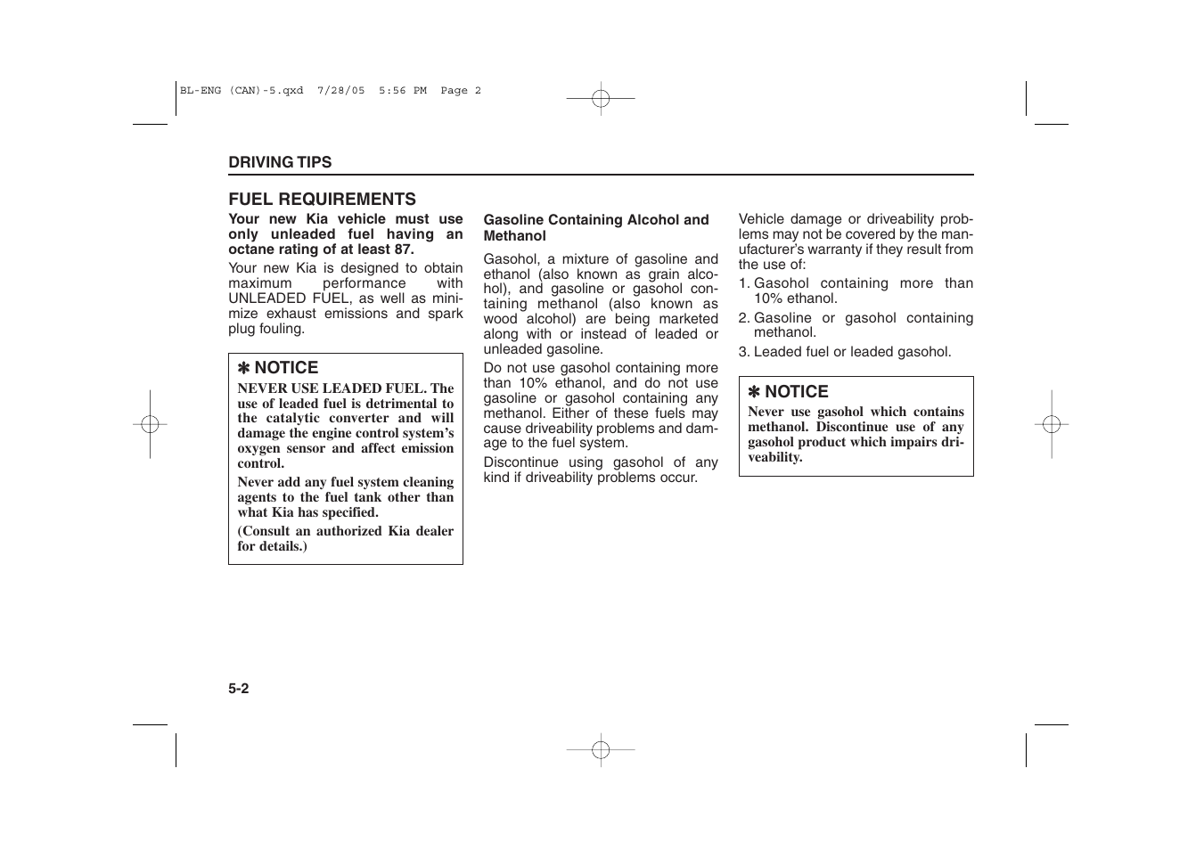 KIA Sorento 2006 User Manual | Page 189 / 312