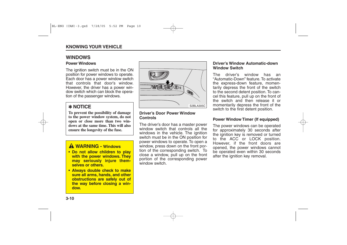 KIA Sorento 2006 User Manual | Page 19 / 312