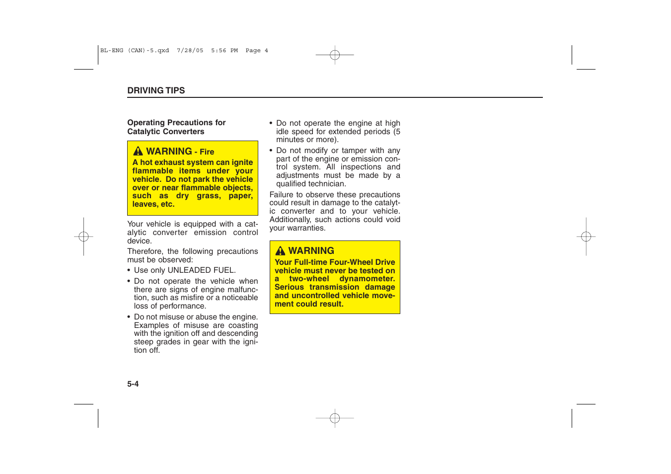 KIA Sorento 2006 User Manual | Page 191 / 312