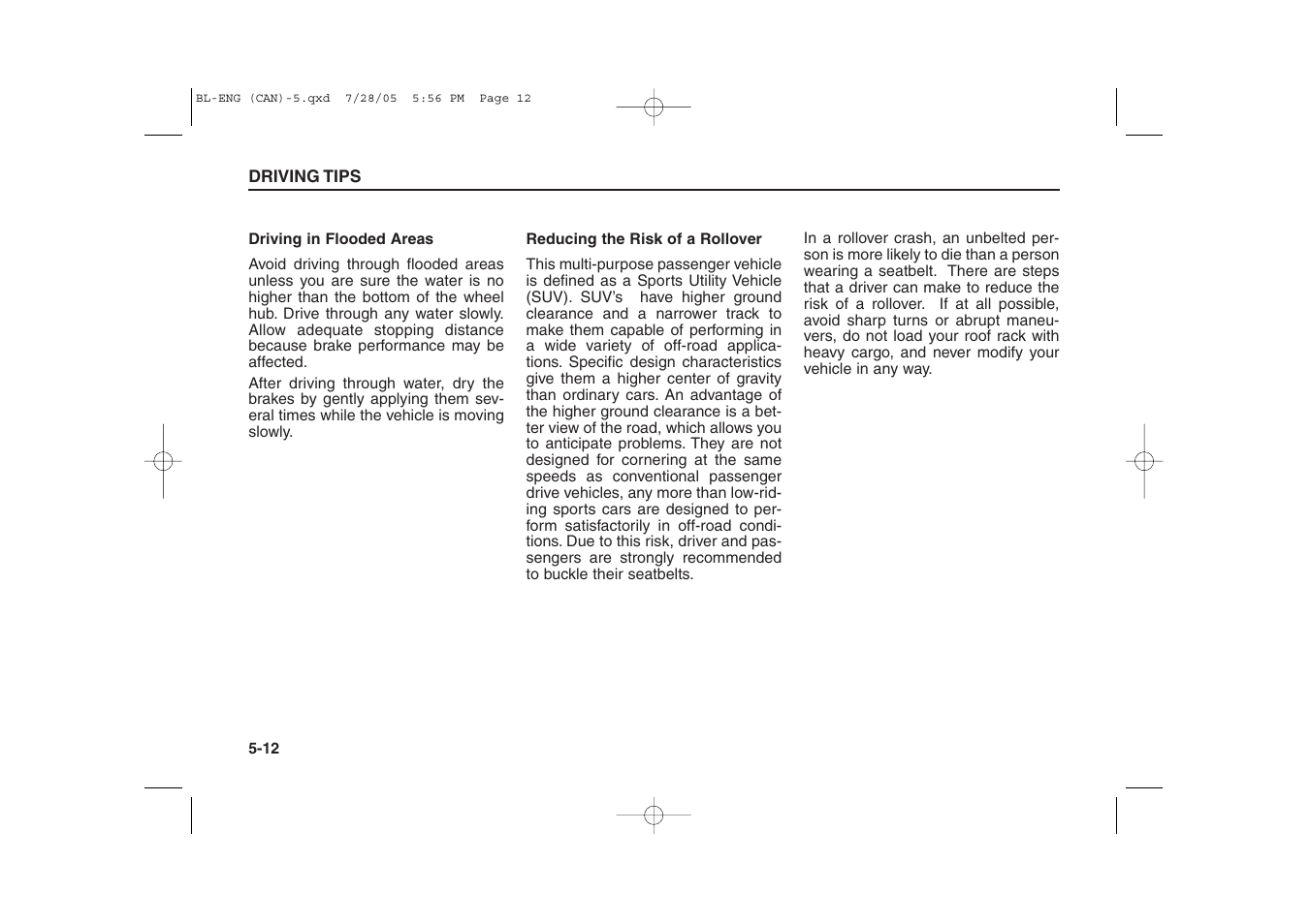 KIA Sorento 2006 User Manual | Page 199 / 312