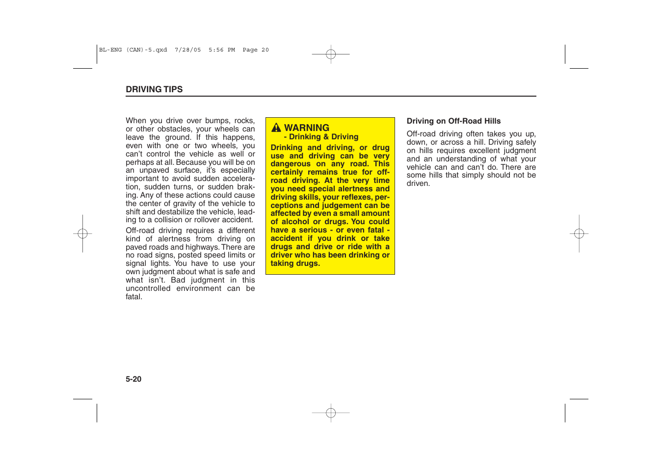 KIA Sorento 2006 User Manual | Page 207 / 312