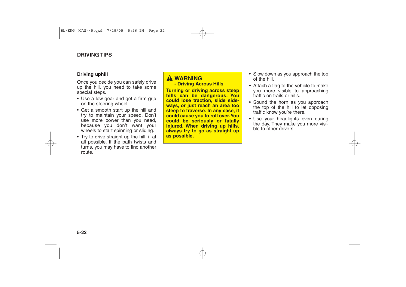 KIA Sorento 2006 User Manual | Page 209 / 312