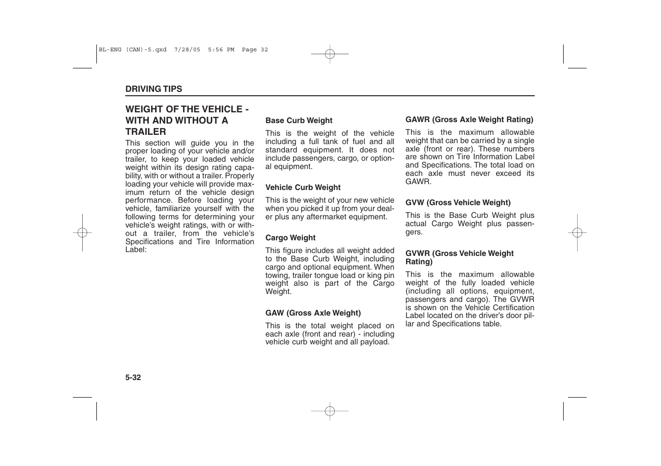 KIA Sorento 2006 User Manual | Page 219 / 312