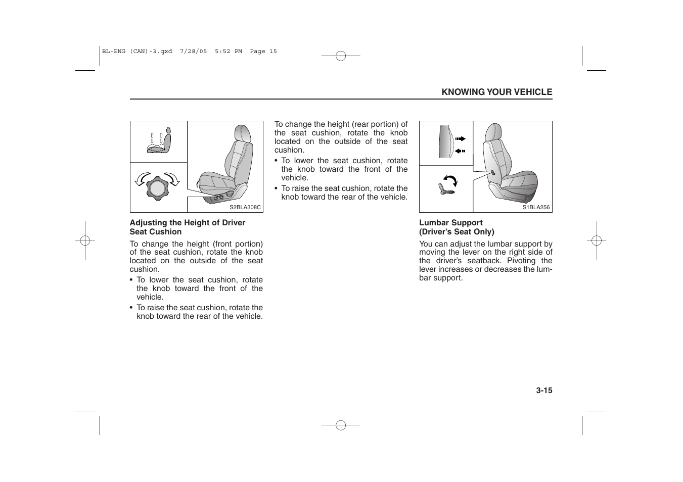 KIA Sorento 2006 User Manual | Page 24 / 312